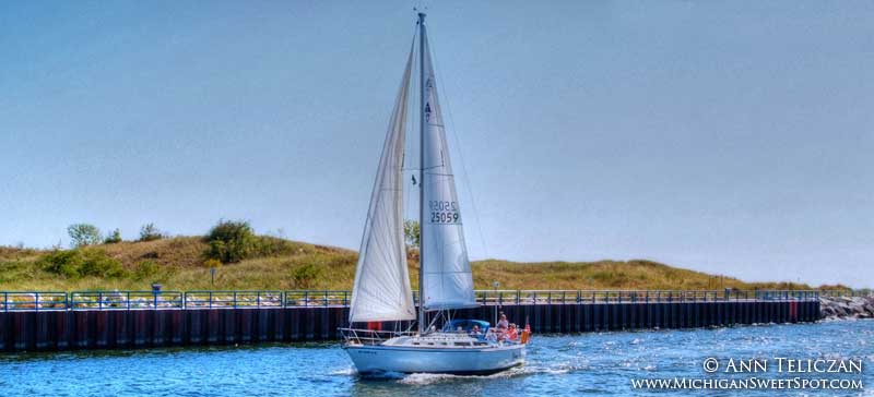 Sailboat in Michigan
