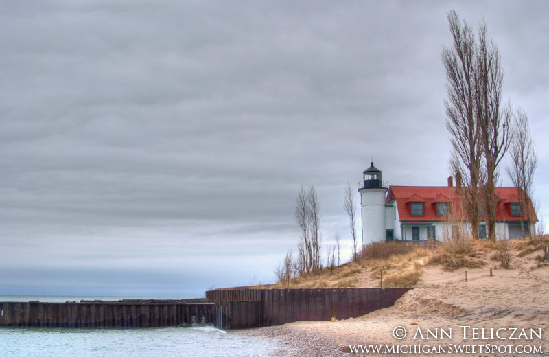 Point Betsie Lighthouse Near Frankfurt, Michigan